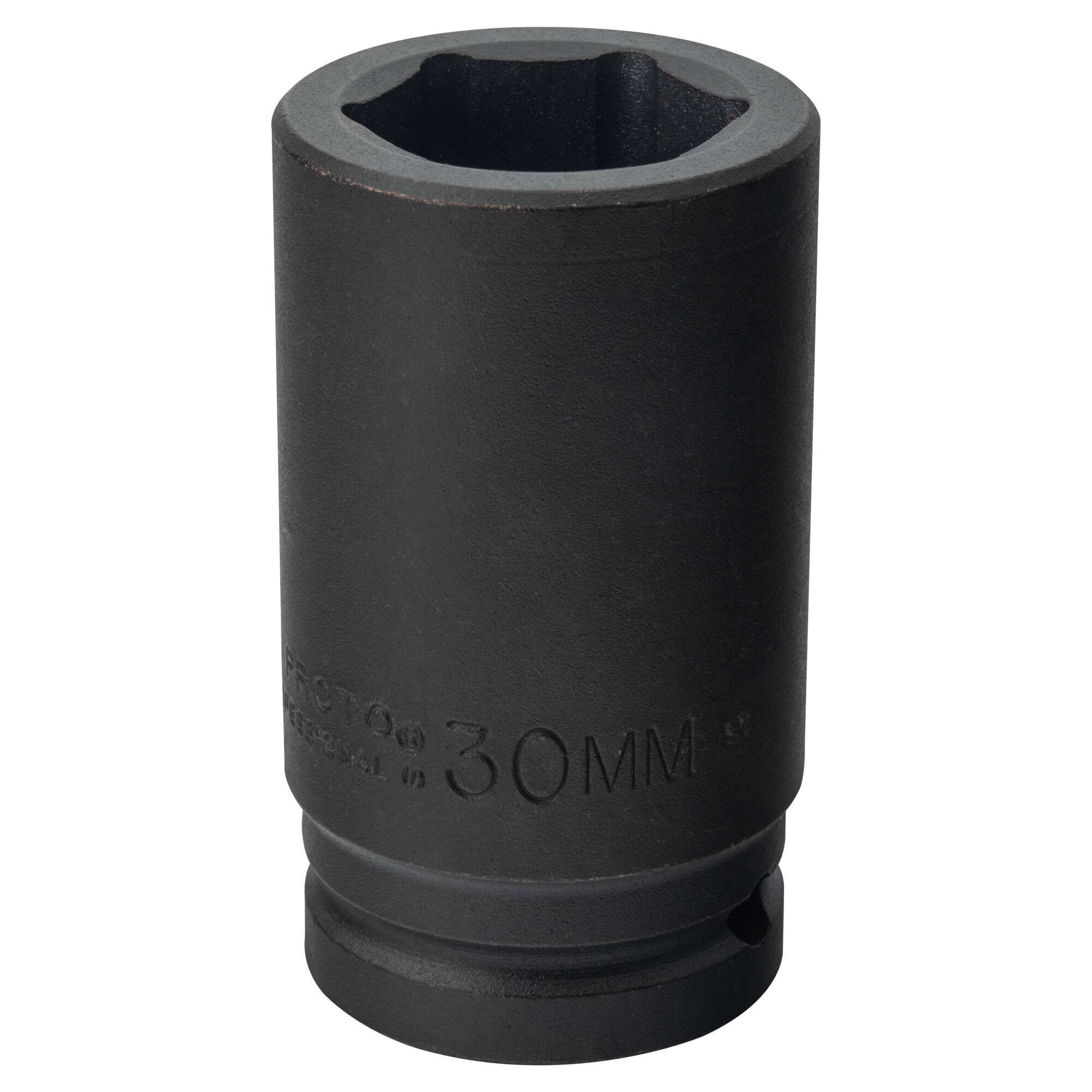 Proto® TorquePlus™ J07530ML Deep Length Socket, Metric, 3/4 in Square Drive, 30 mm