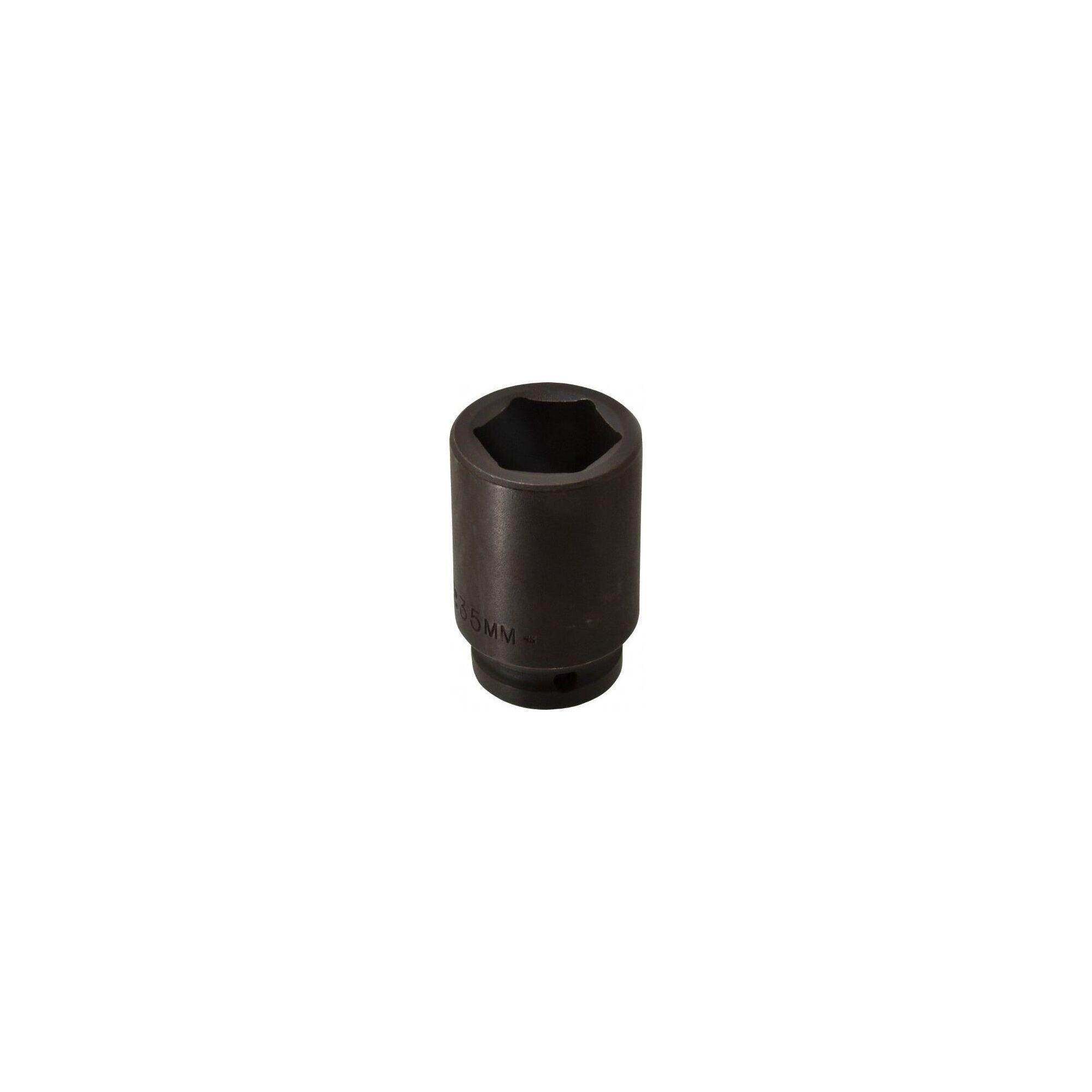 Proto® TorquePlus™ J07535ML Deep Length Socket, Metric, 3/4 in Square Drive, 35 mm
