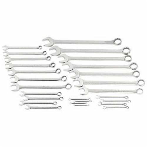 Proto® TorquePlus™ J1200-80ASD Anti-Slip Design Combination Wrench Set, Imperial, 26 Pieces, 1/4 to 2 in, Satin