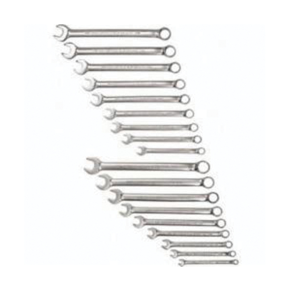 Proto® J1200CS Anti-Slip Design Combination Wrench Set, 18 Pieces, Full Polished