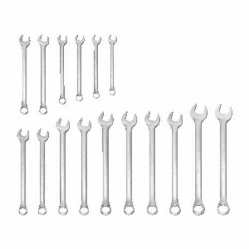 Proto® TorquePlus™ J1200F-HD Combination Wrench Set, Imperial, 16 Pieces, 1-5/16 to 2-1/2 in, Satin