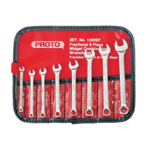 Proto® TorquePlus™ J1200FASD-TT Anti-Slip Tether Ready Combination Wrench Set, Imperial, 15 Pieces, 5/16 to 1-1/4 in, Satin