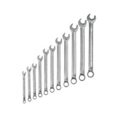 Proto® J1200HM11T5 Anti-Slip Combination Wrench Set, 11 Pieces, 7 to 19 mm, Full Polished