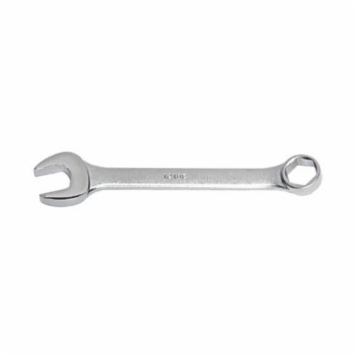 Proto® J1211EF Short Combination Wrench, Imperial, 11/32 in Wrench, 6 Points, 15 deg Offset, 4-7/16 in OAL, Alloy Steel, Satin, ASME B107.100