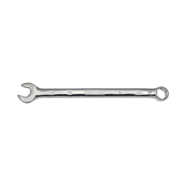 Proto® TorquePlus™ J1209A Double End Combination Wrench, Imperial, 9/32 in Wrench, 12 Points, 15 deg Offset, 5-5/32 in OAL, Alloy Steel, Satin, ASME B107.100