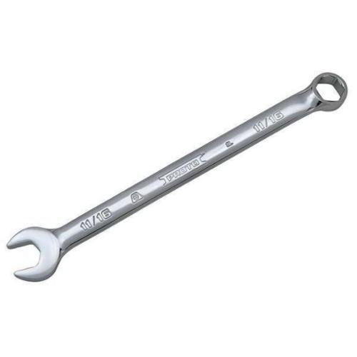 Proto® TorquePlus™ J1210H-T500 Double End Combination Wrench, 5/16 in, 6 Points, 15 deg Offset, 5-7/16 in OAL, Alloy Steel, Full Polished, ASME B107.100