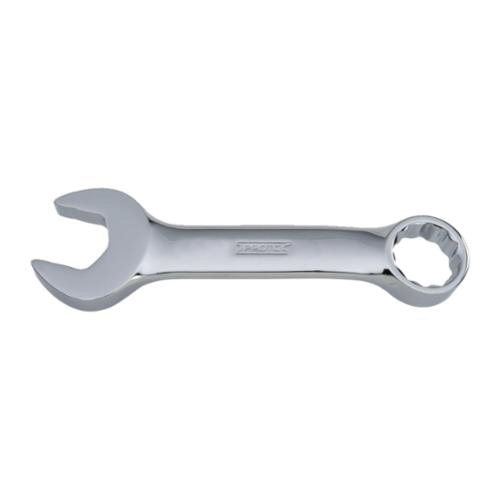 Proto® TorquePlus™ J1219MES Combination Wrench, 19 mm Wrench, 12 Points, 15 deg Offset, 5-7/16 in OAL, Alloy Steel, Full Polished, ASME B107.100-2010