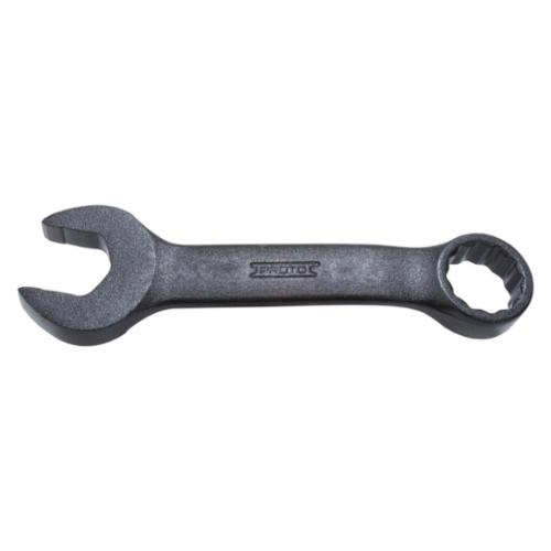 Proto® TorquePlus™ J1224ESB Double End Combination Wrench, 3/4 in Wrench, 12 Points, 15 deg Offset, 5-7/16 in OAL, Alloy Steel, Black Oxide, ASME B107.100-2047