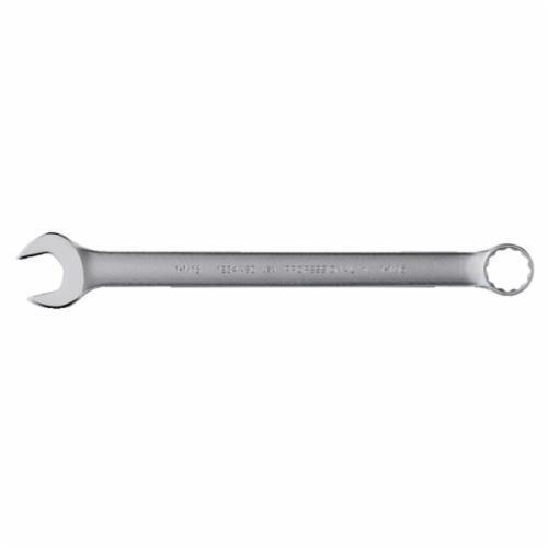 Proto® TorquePlus™ J1234ASD Anti-Slip Design Combination Wrench, 1-1/16 in Wrench, 12 Points, 15 deg Offset, 15-1/4 in OAL, Alloy Steel, Satin, ASME B107.100