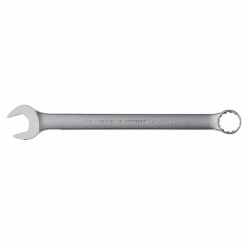 Proto® TorquePlus™ J1240ASD Anti-Slip Design Combination Wrench, 1-1/4 in Wrench, 12 Points, 15 deg Offset, 16-7/8 in OAL, Alloy Steel, Satin, ASME B107.100