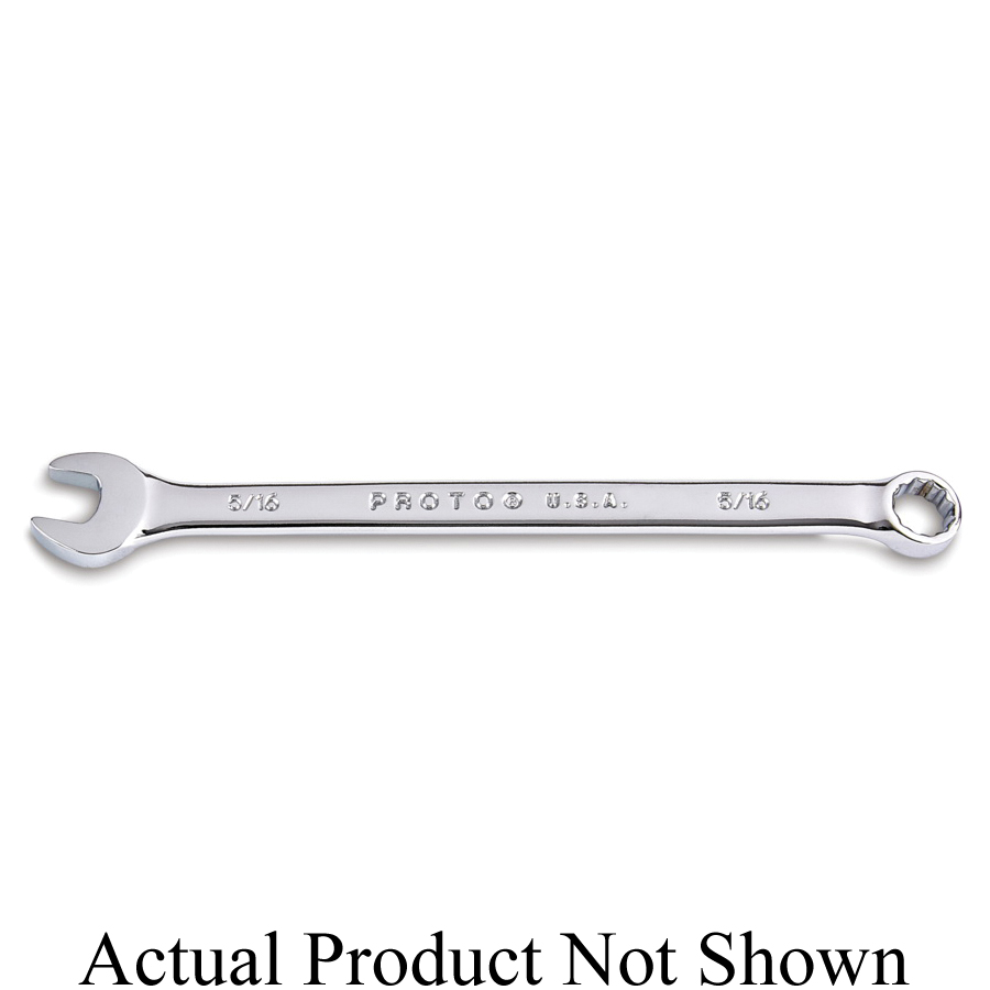 Proto® TorquePlus™ J1250-T500 Standard Wrench, 1-9/16 in Wrench, 12 Points, 15 deg Offset, 20-5/16 in OAL, Alloy Steel, Polished Nickel, ASME B107.100-2010