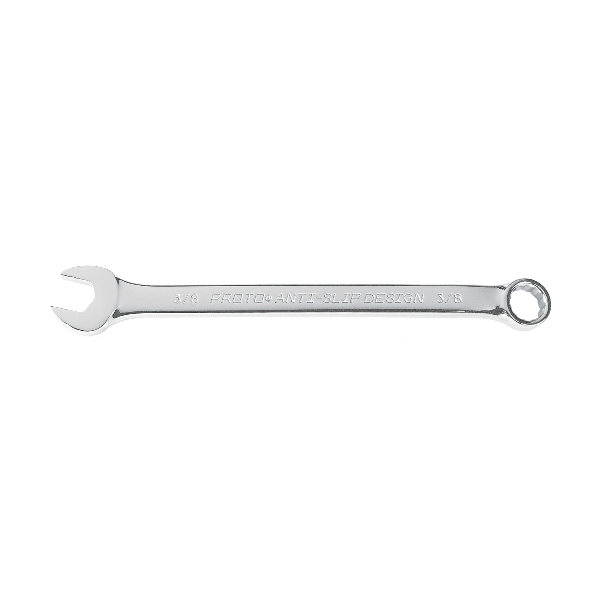 Proto® TorquePlus™ J1248 Anti-Slip Design Combination Wrench, 1-1/2 in Wrench, 12 Points, 15 deg Offset, 19-3/8 in OAL, Alloy Steel, Satin, ASME B107.100, ANSI B107.6