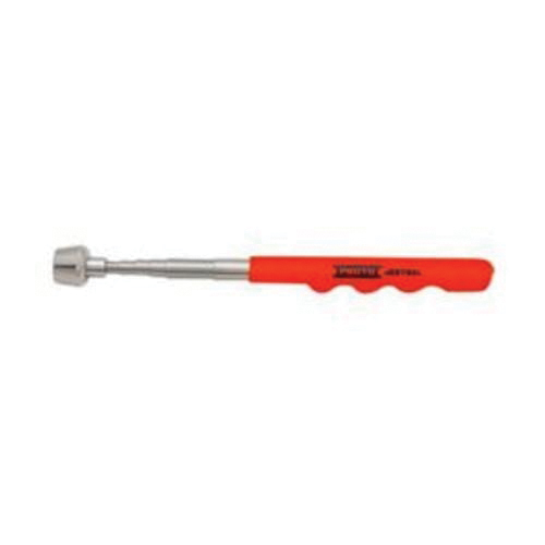 Proto® J2379XL Magnetic Long Reach Pickup Tool, 30-1/4 in L Extended, 16 lb Pull, Gripped Handle, Stainless Steel/Hard Plastic