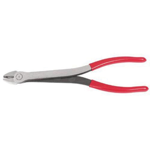 Proto® J246G Long Reach Diagonal Cutter Plier, 27/32 in L x 63/64 in W x 63/64 in THK Oval/Serrated Forged Alloy Steel Jaw, 11-1/8 in OAL, Flush Cut