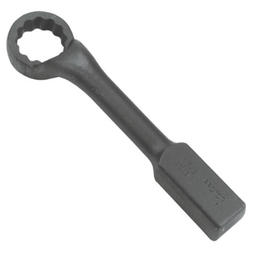 Proto® J2616SW Heavy Duty Striking Wrench, Imperial, 1 in Box End Wrench, 12 Points, 8-1/2 in OAL, 5/8 in THK Box End, Black Oxide