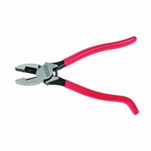 Proto® J269WSG Ironworker's Plier With Grip, 1-9/16 in L x 1-9/32 in W x 5/8 in THK Flat Nose Alloy Steel Jaw, 9-1/4 in OAL