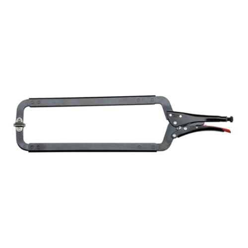 Proto® J273XL Miniature Locking C-Clamp With Swivel Pad, 16-9/64 in D Throat, 15-3/4 in Jaw Opening, 1-1/8 in W x 1-11/64 in D Jaw, Steel