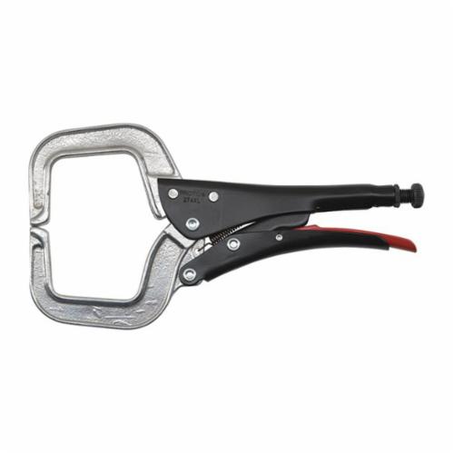 Proto® J275XL Miniature Locking C-Clamp, 5-1/2 in D Throat, 7-1/12 in Jaw Opening, 3/4 in W x 45/64 in D Jaw, Aluminum Alloy