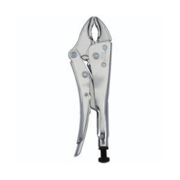 Proto® J292NC Locking Plier, 2-3/8 in, 1-1/2 in L x 1/2 in W x 25/64 in THK Curved Alloy Steel Jaw, Serrated Jaw Surface, 9-1/4 in OAL
