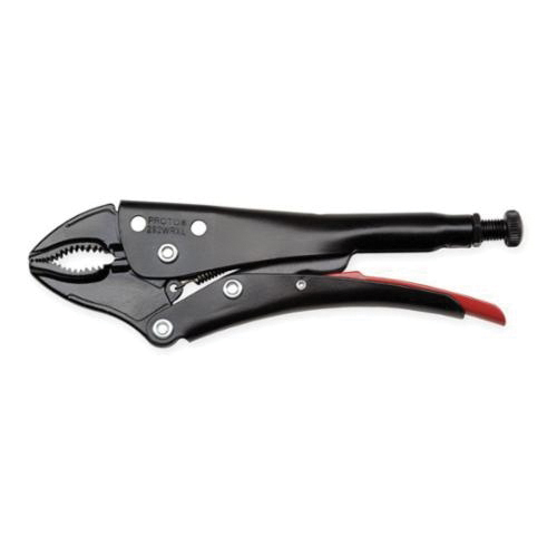 Proto® J292WRXL Locking Plier With Wire Cutter, 2-3/8 in, 1-1/2 in L x 1/2 in W x 1/2 in THK Curved Alloy Steel Jaw, 10 in OAL