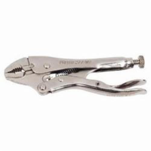Proto® J293WR Locking Plier With Wire Cutter, 1-1/4 in, 1/4 in THK Curved, 5 in OAL