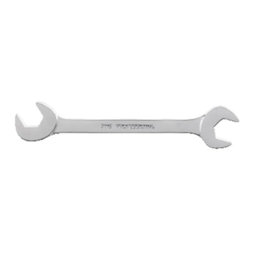 Proto® J3112 Open End Wrench, 3/8 in Wrench, Angled/Double Head, 4-3/4 in L, Nickel, Full Polished, ASME B107.100