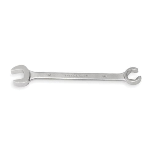 Proto® TorquePlus™ J3752T Flare Nut Combination Wrench, Imperial, 7/16 in Wrench, 12 Points, 15 deg Offset, 6-1/32 in OAL, Steel, Satin, ASME B107.100