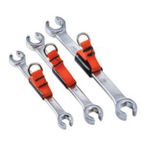 Proto® TorquePlus™ J3760-TT Tether Ready Double End Wrench Set, Imperial, 3 Pieces, 3/8 x 7/16 to 5/8 x 11/16 in, Satin