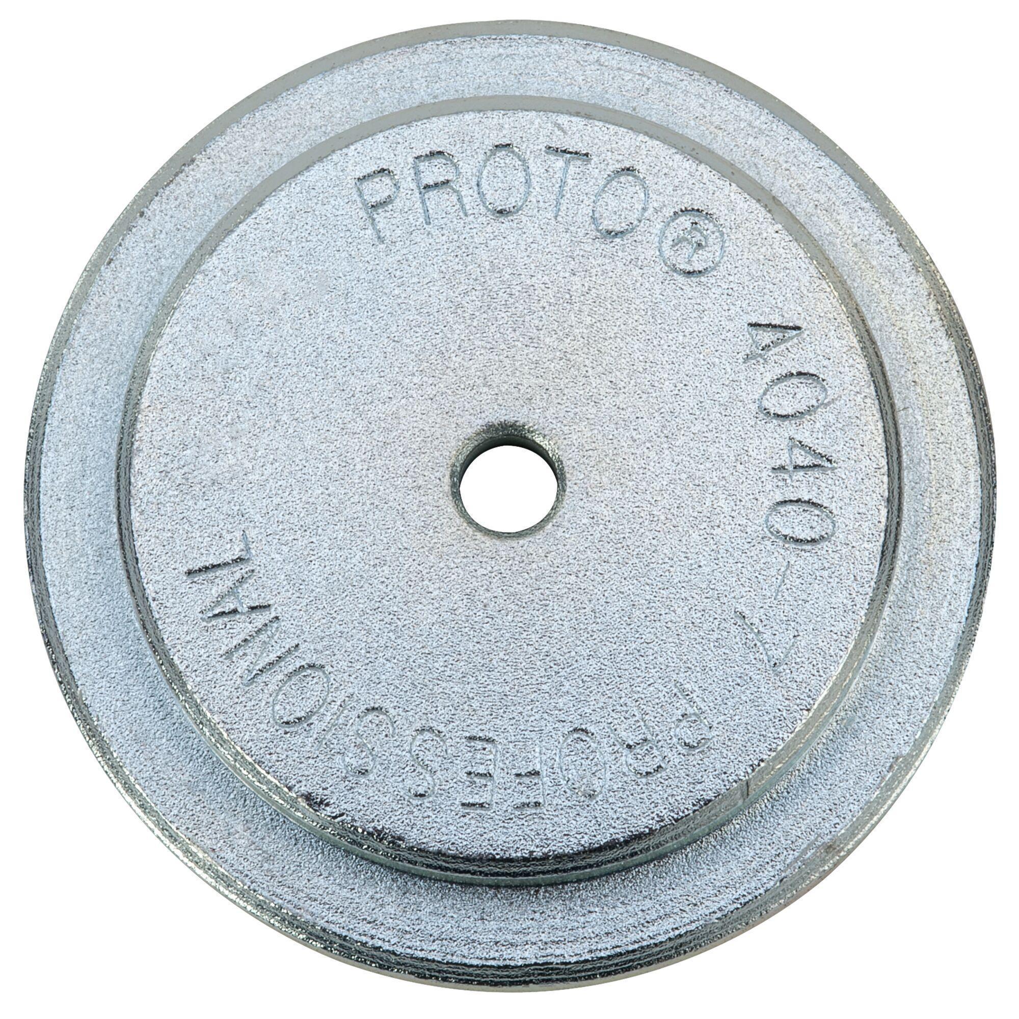 Proto® J4040-7 Step Plate Adapter, 1-1/2 in Dia Small x 1-7/8 in Dia Large, For Use With Proto-Ease™ J4235A Master Puller Set