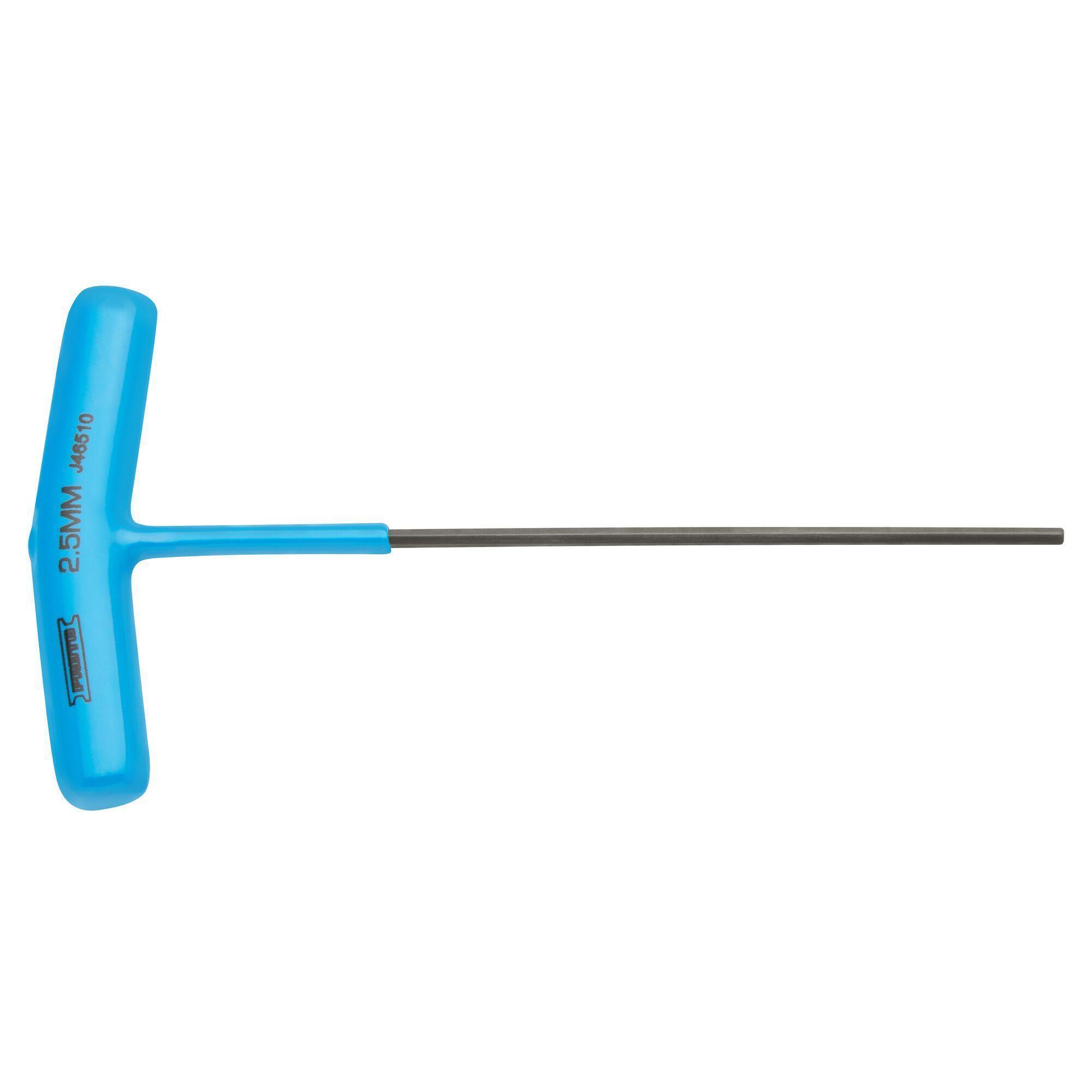 Proto® J46510 Hex Key, Cushion Grip/T-Handle Handle, ASME B18.3, Alloy Steel, Black Oxide