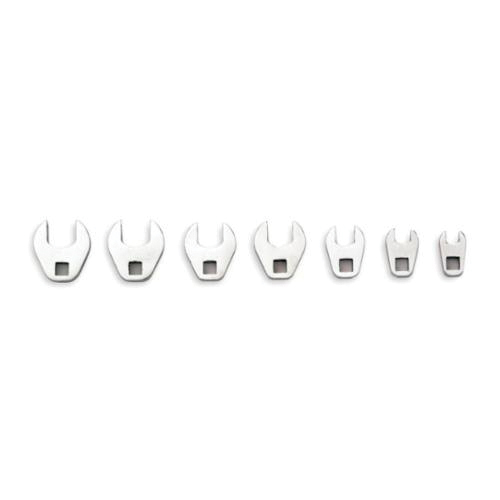 Proto® J47000MCF Anti-Slip Crowfoot Wrench Set, 7 Pieces, 7 to 14 mm, Full Polished