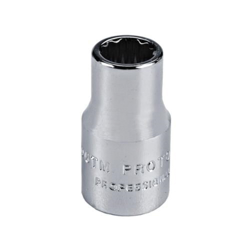 Proto® TorquePlus™ J47045TM Standard Length Socket, Metric, 1/4 in Square Drive, 4.5 mm