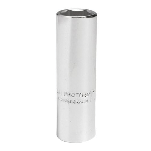 Proto® TorquePlus™ J47055LM Deep Length Socket, Metric, 1/4 in Square Drive, 5.5 mm