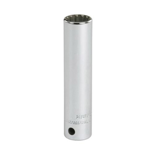 Proto® TorquePlus™ J4708DPL Deep Length Socket, Imperial, 1/4 in Square Drive, #8 to 1/4 in Spline Socket