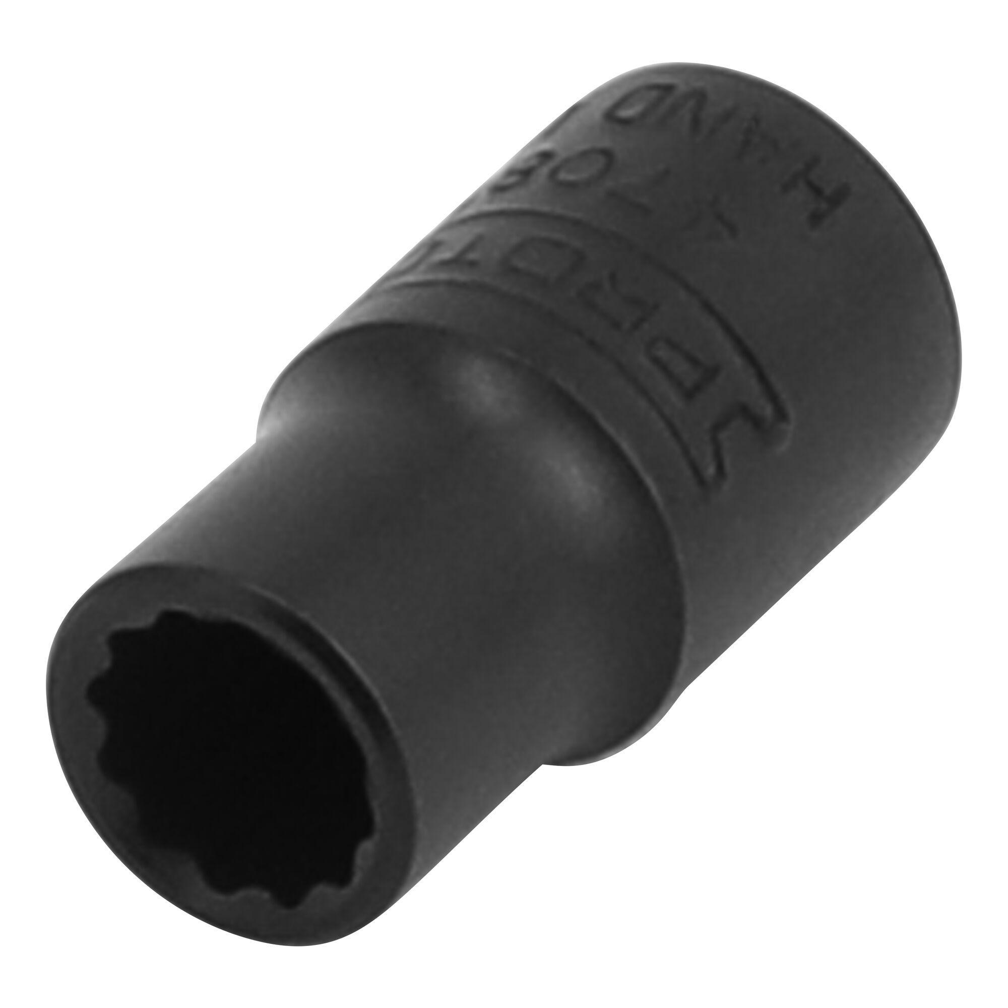 Proto® TorquePlus™ J4708TB Standard Length Socket, 1/4 in Square Drive, 1/4 in, 12 Points