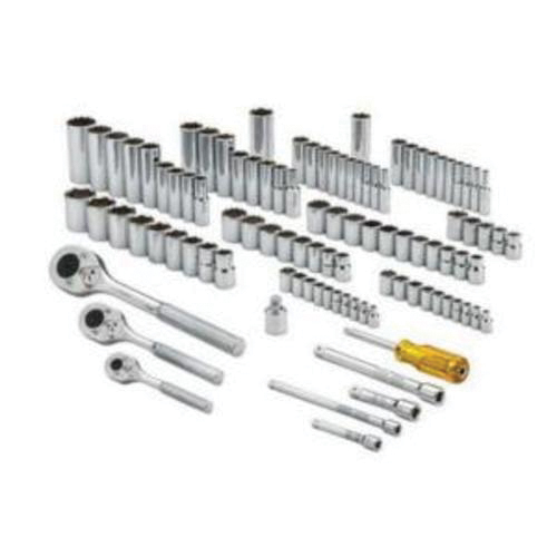 Proto® J47101 Socket Set, 6/8/12 Points, 1/4 in, 3/8 in, 1/2 in Drive, 101 Pieces