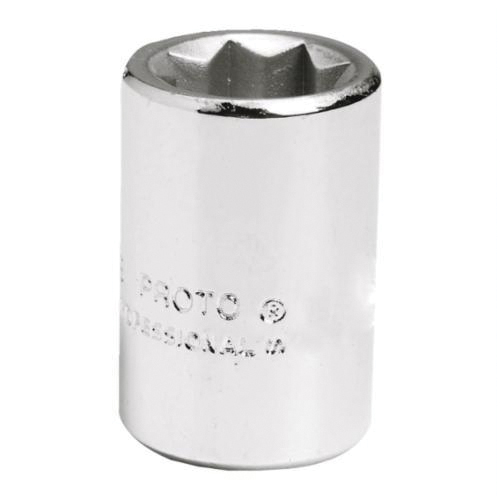 Proto® TorquePlus™ J4710S Standard Length Socket, Imperial, 1/4 in Square Drive, 5/16 in