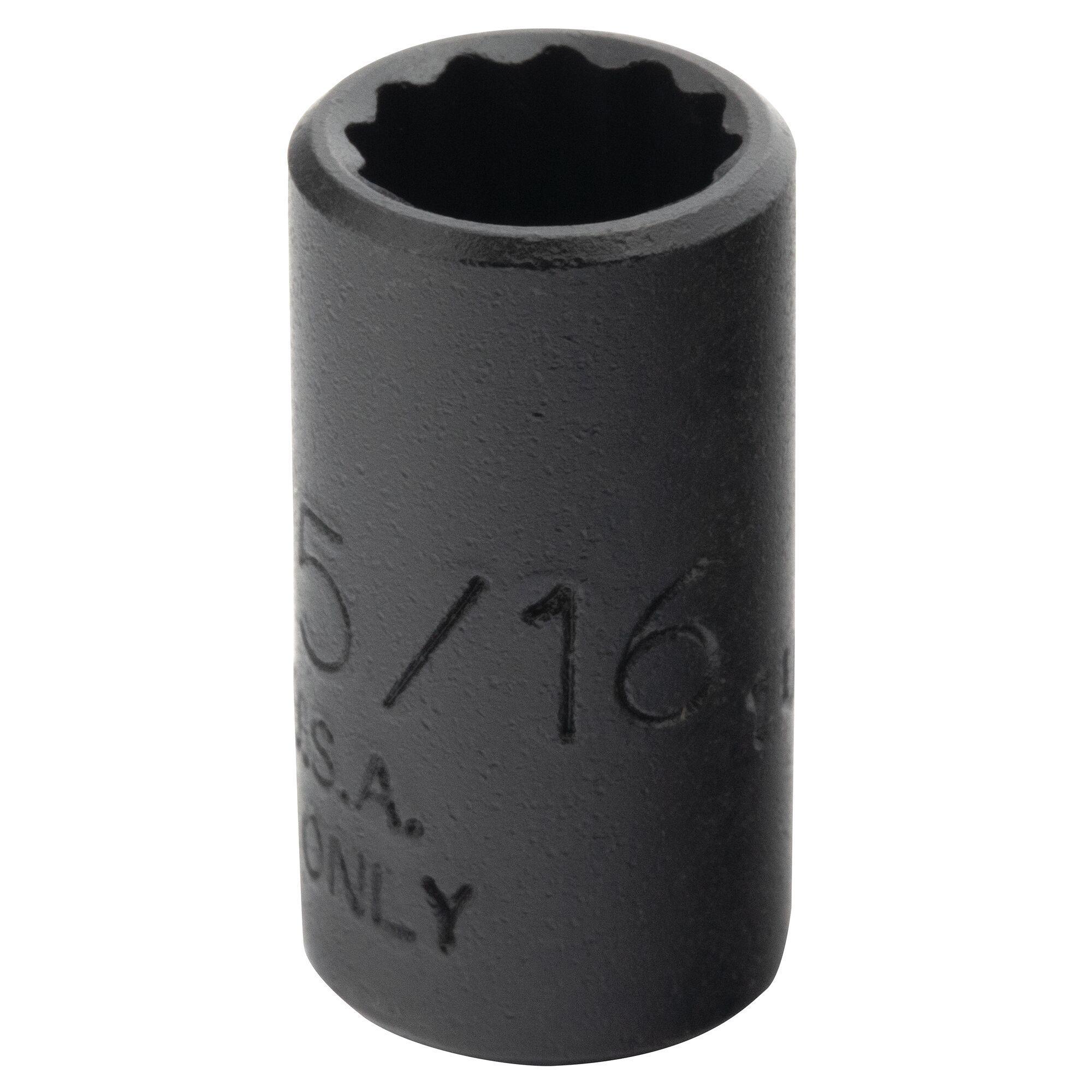 Proto® TorquePlus™ J4710TB Standard Length Socket, 1/4 in Square Drive, 5/16 in, 12 Points