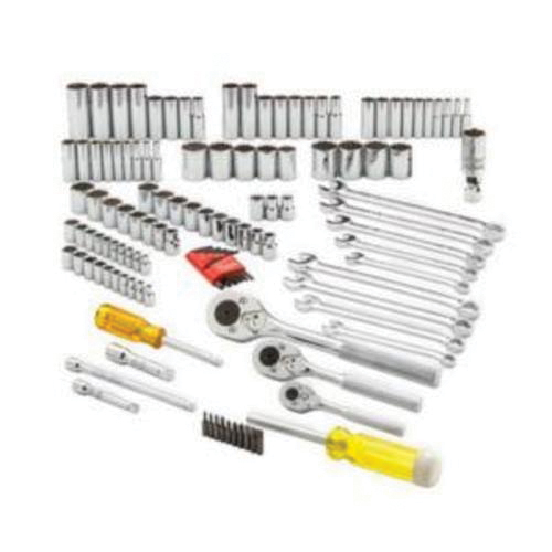 Proto® J47125 Socket Set, ASME Specified, 6/8/12 Points, 1/4 in, 3/8 in, 1/2 in Drive, 125 Pieces