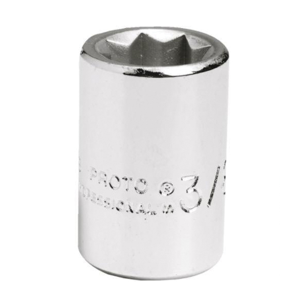 Proto® TorquePlus™ J4712S Standard Length Socket, Imperial, 1/4 in Square Drive, 3/8 in
