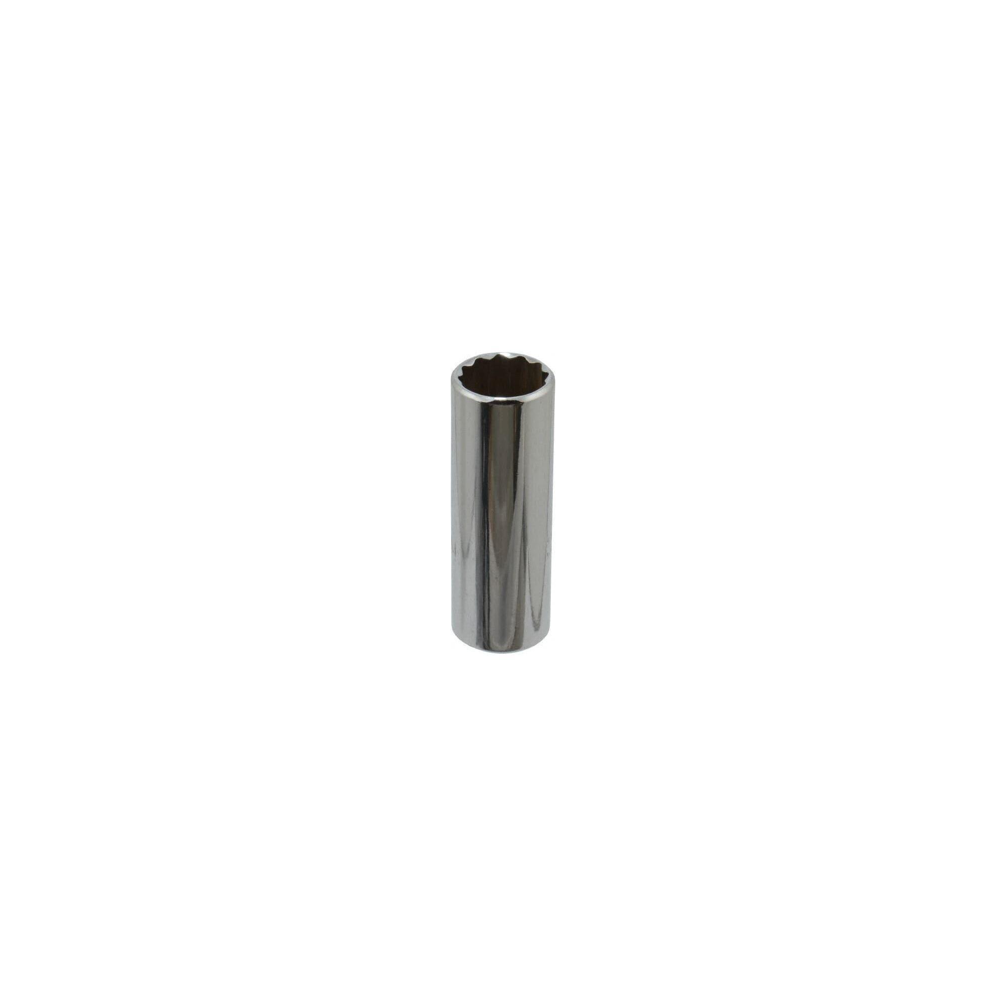 Proto® TorquePlus™ J4713LTM Deep Length Socket, Metric, 1/4 in Square Drive, 13 mm