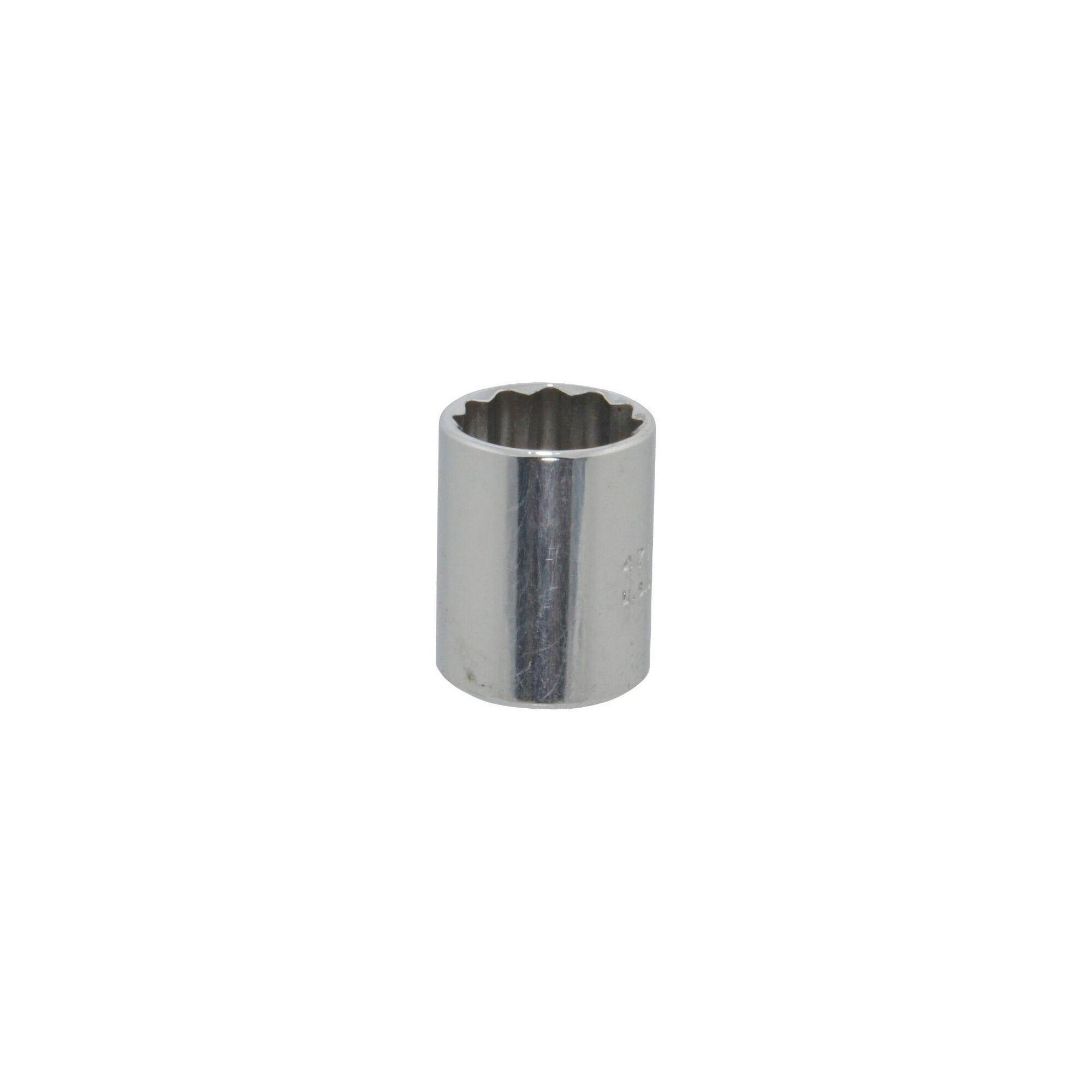 Proto® TorquePlus™ J4713TM Standard Length Socket, Metric, 1/4 in Square Drive, 13 mm