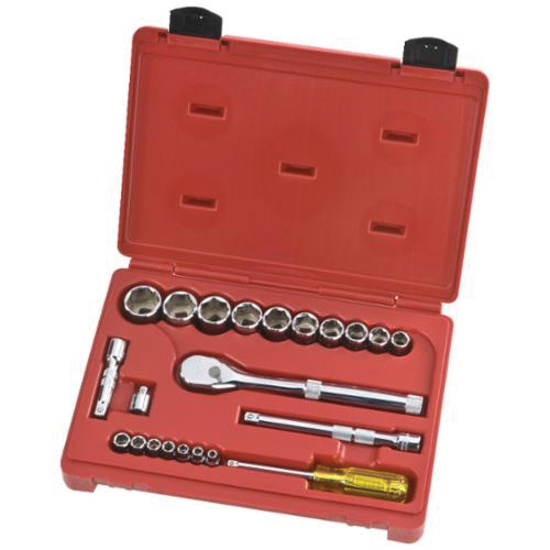 Proto® TorquePlus™ J47152XL Socket Set, 22 Pieces, Steel, Full Polished