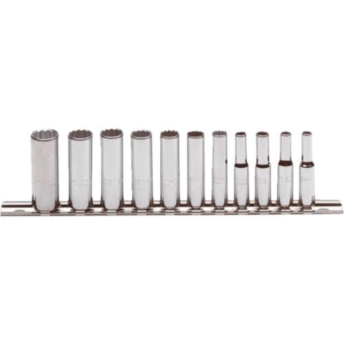 Proto® TorquePlus™ J47203 Socket Set, Metric, 11 Pieces, Full Polished