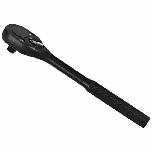 Proto® J4749 Non-Insulated Standard Length Hand Ratchet, Imperial, 1/4 in Drive, Pear Head, 5 in OAL, Steel, Full Polished, ASME B107.10M, Federal GGG-W-641E
