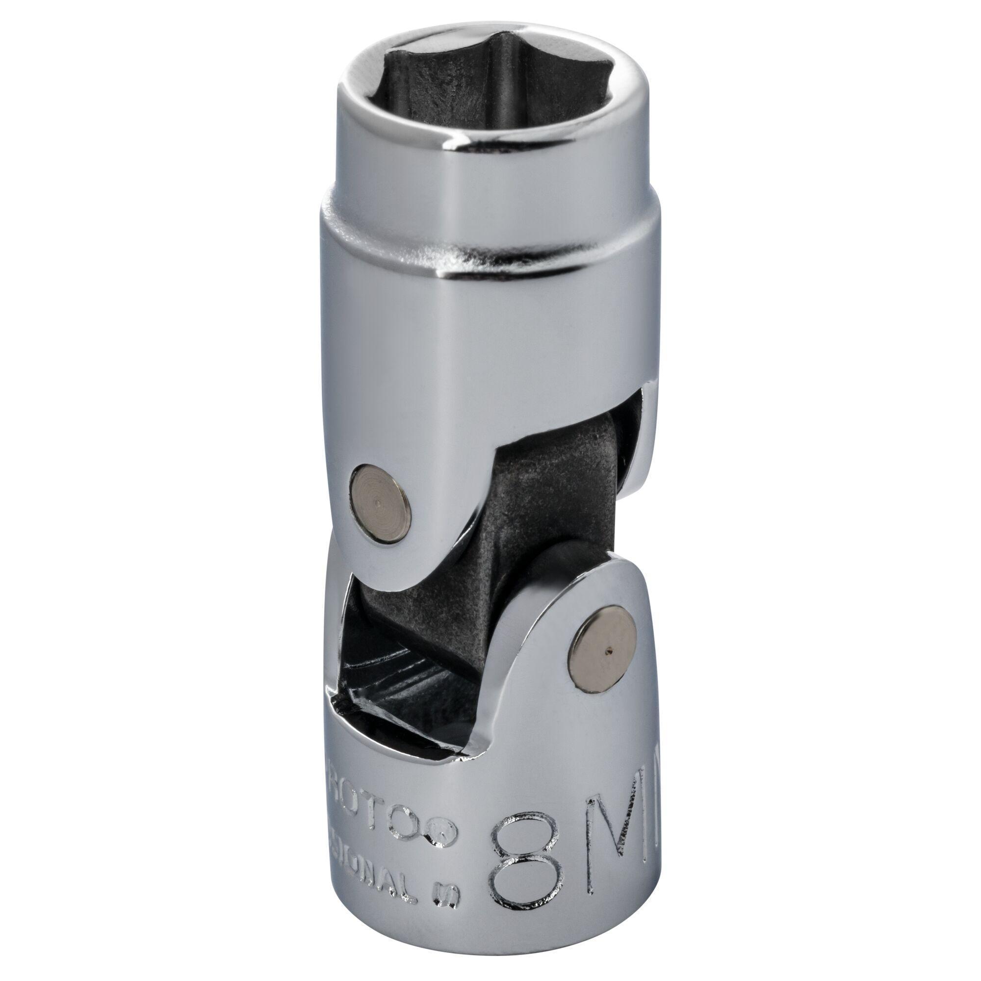 Proto® TorquePlus™ J4808AM Standard Length Socket, Metric, 1/4 in Square Drive, 8 mm Universal Socket, 6 Points