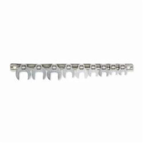 Proto® J4900-9 Crowfoot Wrench Set, 9 Pieces, 3/8 to 7/8 in, Polished Chrome