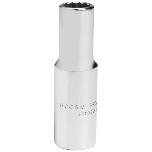 Proto® TorquePlus™ J5006M Deep Length Socket, Metric, 3/8 in Square Drive, 6 mm