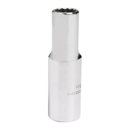 Proto® TorquePlus™ J5007M Deep Length Socket, Metric, 3/8 in Square Drive, 7 mm