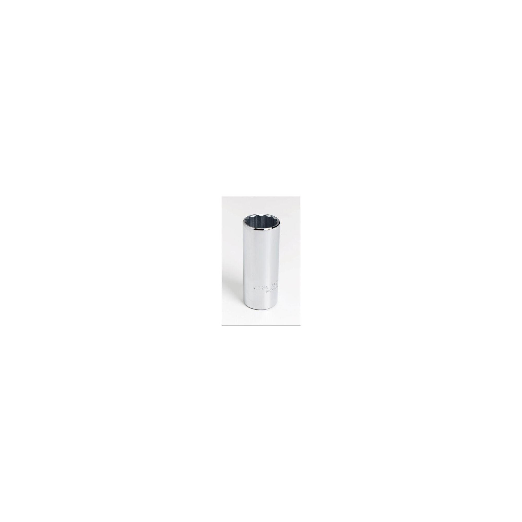 Proto® TorquePlus™ J5008 Deep Length Socket, Imperial, 3/8 in Square Drive, 1/4 in